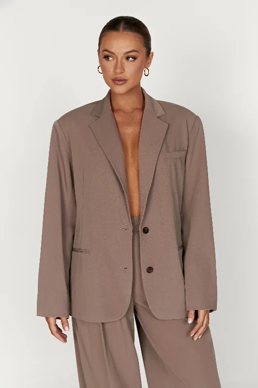 Simone Oversized Blazer - Coco