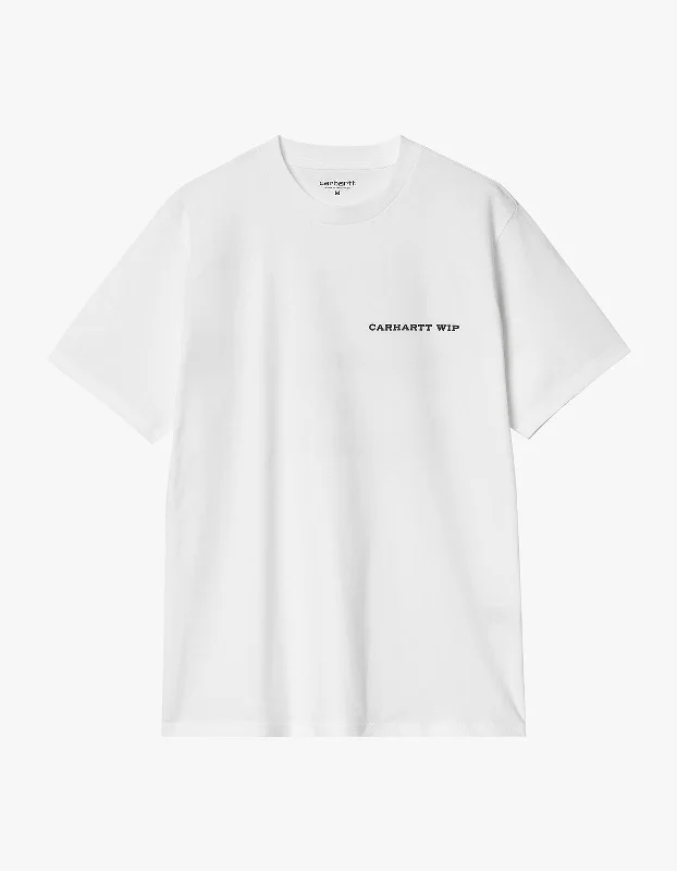 S/S Home State T Shirt - White