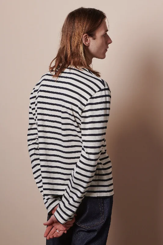 Men's Breton Ecru/Navy