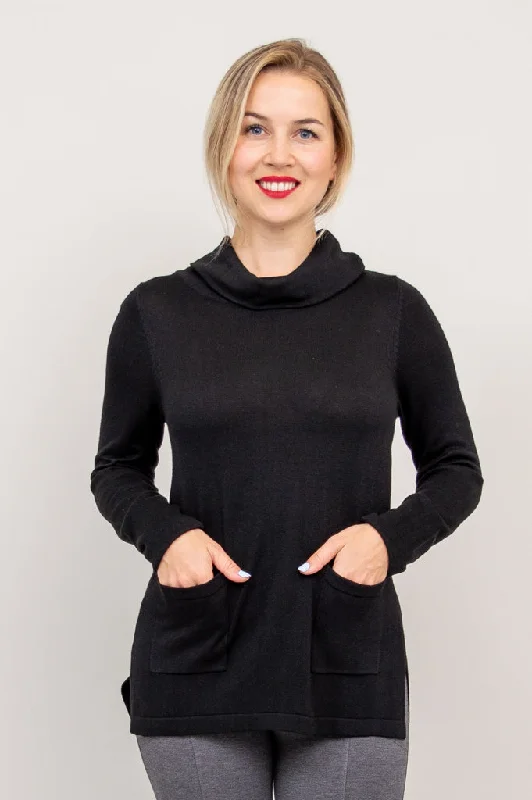 Scooby Sweater, Black, Bamboo Cotton