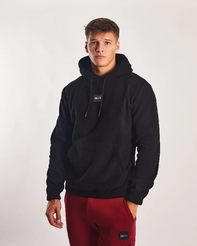 Fondor Fleece Hoodie New Black