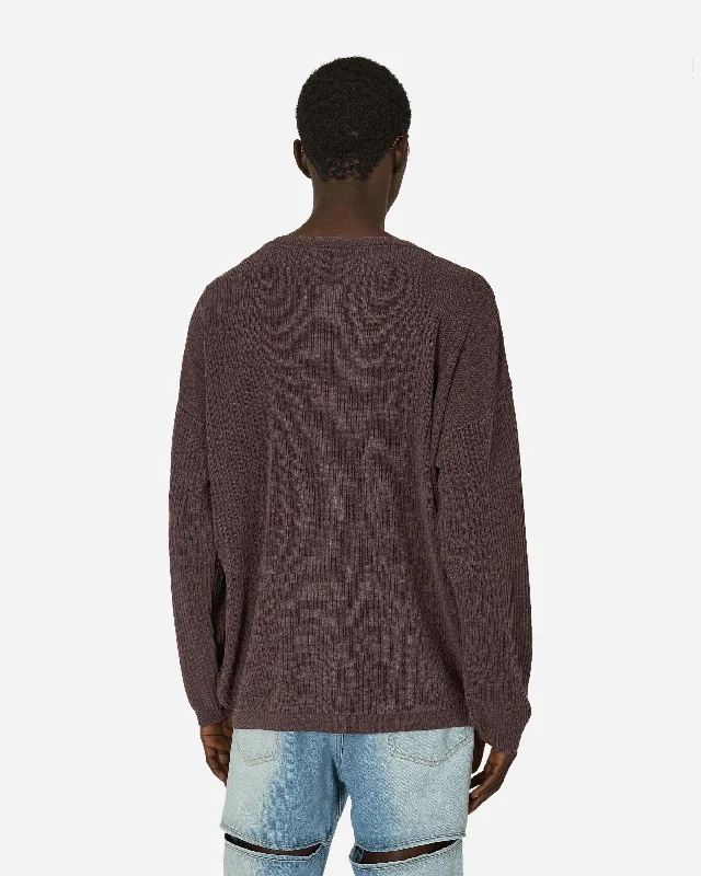 Popover Roundneck Sweater Mystic Plum