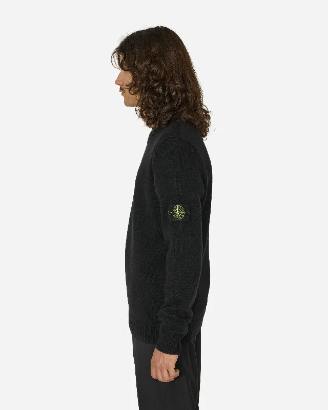 Wool Crewneck Sweater Black