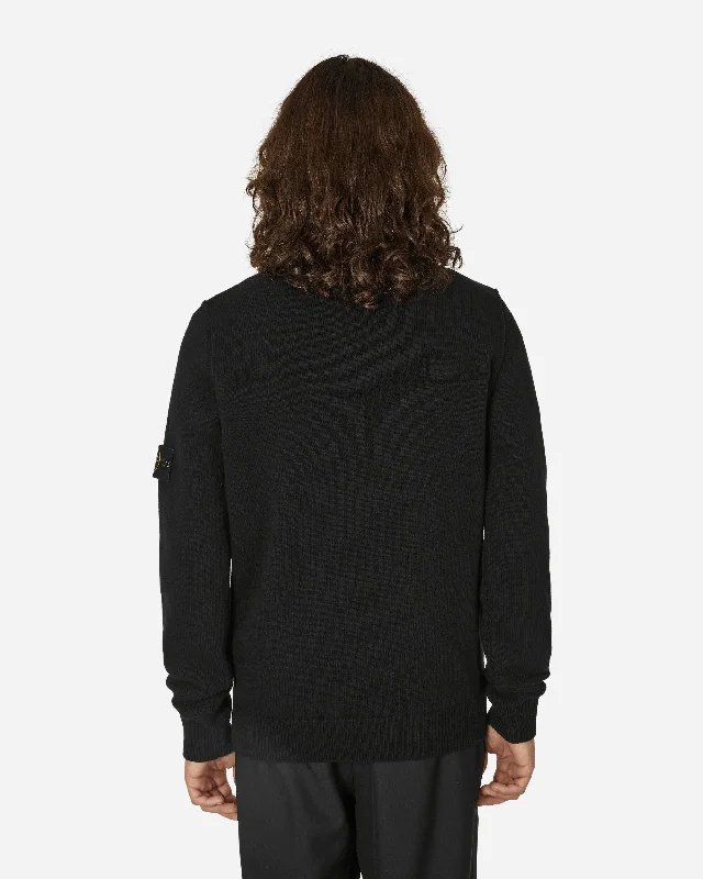 Wool Crewneck Sweater Black