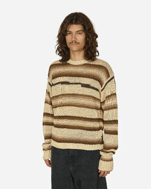 Tonal Stripe Sweater Natural